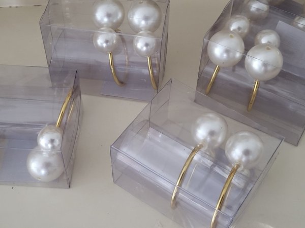 Coole Serviettenringe mit Perlen @gedeckter Tisch